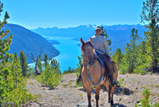 Canada-British Columbia-Chilko Lake Wilderness Pack Trip